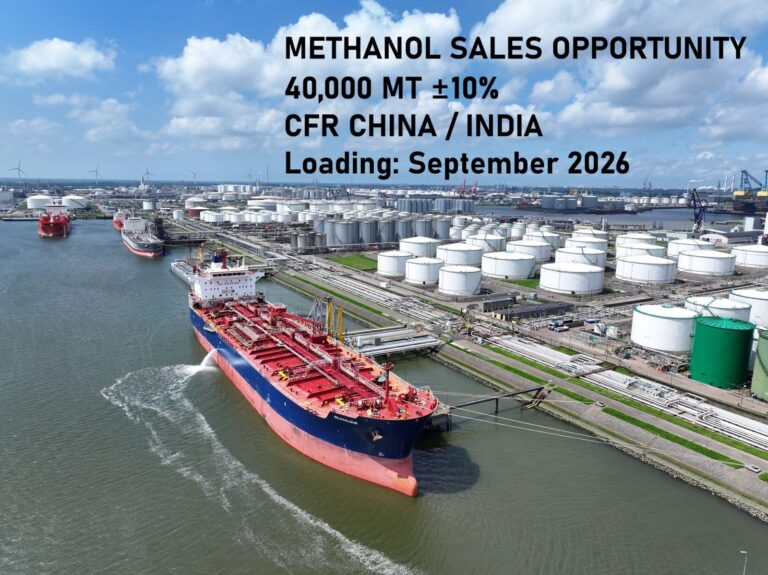 Methanol Sales Offer – Apadana Petrochemical